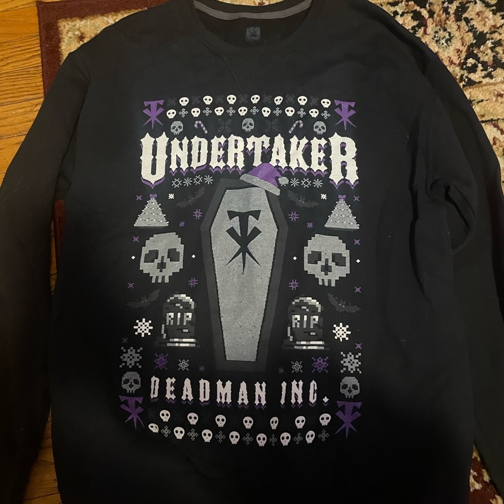 WWE undertaker crewneck - L unisex